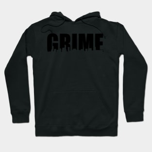 Grime Birmingham Skyline - BLACK Hoodie